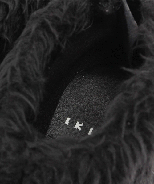 OUTLET（アウトレット）の「【IKUMI】FAKEFARBOOTS（ブーツ・レディース・ブラック/ホワイト・LARGE/MEDIUM）」の8枚目の写真