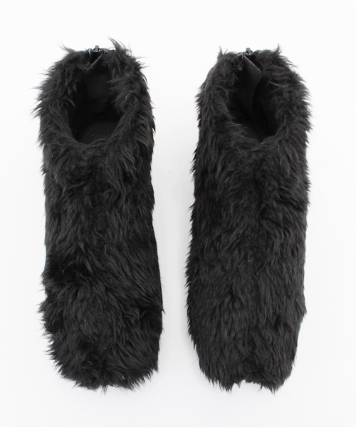 OUTLET（アウトレット）の「【IKUMI】FAKEFARBOOTS（ブーツ・レディース・ブラック/ホワイト・LARGE/MEDIUM）」の10枚目の写真