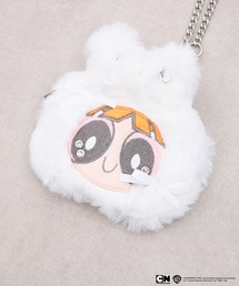 FLAPPER（フラッパー）の「FLAPPER フラッパー:パワーパフ ガールズ ホワイトうさみみ　チャームポーチ（チャーム）」