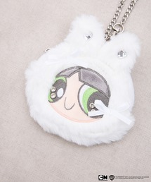 FLAPPER（フラッパー）の「FLAPPER フラッパー:パワーパフ ガールズ ホワイトうさみみ　チャームポーチ（チャーム）」