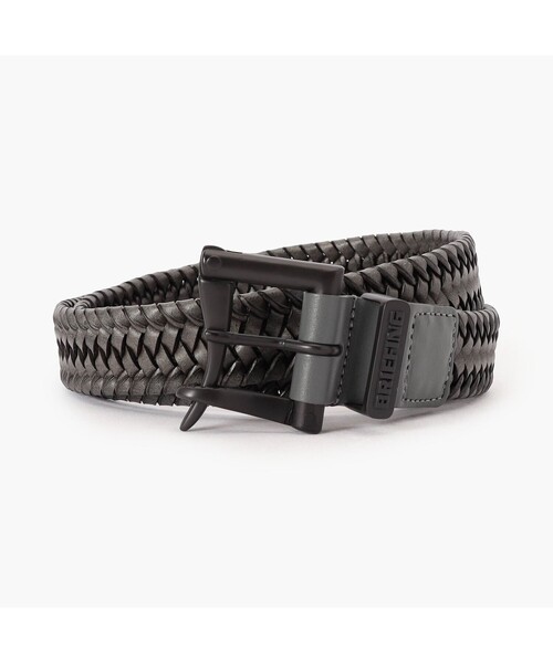 BRIEFING(ブリーフィング)の「【BRIEFING GOLF/ブリーフィングゴルフ】MEN'S FIREMAN BUCKLE LEATHER MESH BELT(ベルト・メンズ・ホワイト/グレー/ブラウン/ブラック・M/L)」の3枚目の写真