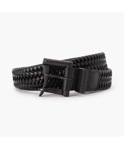 BRIEFING(ブリーフィング)の「【BRIEFING GOLF/ブリーフィングゴルフ】MEN'S FIREMAN BUCKLE LEATHER MESH BELT(ベルト・メンズ・ホワイト/グレー/ブラウン/ブラック・M/L)」の2枚目の写真