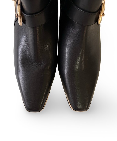 Jeffrey Campbell（ジェフリーキャンベル）の「メタルトゥバックルショートブーツ（ブーツ・レディース・ブラック・38/37/36/39）」の6枚目の写真