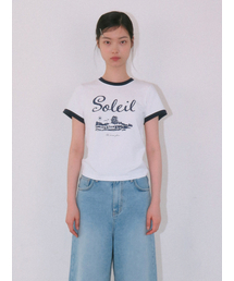 Soleil Tee Off-White