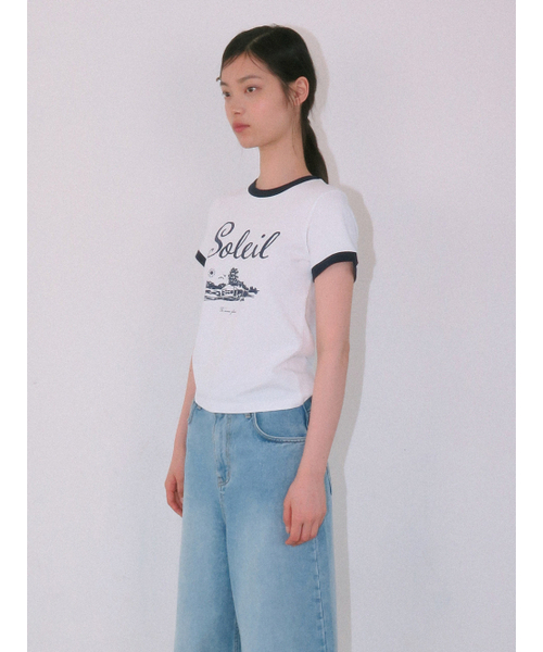 Kijun(キジュン)の「Soleil Tee Off-White(Tシャツ/カットソー・レディース・その他・SMALL/MEDIUM)」の2枚目の写真