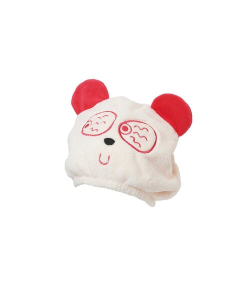 HYSTERIC GLAMOUR(ヒステリックグラマー)の「RED EYE PANDA ヘアキャップ(キャップ・レディース・ホワイト・FREE)」の3枚目の写真