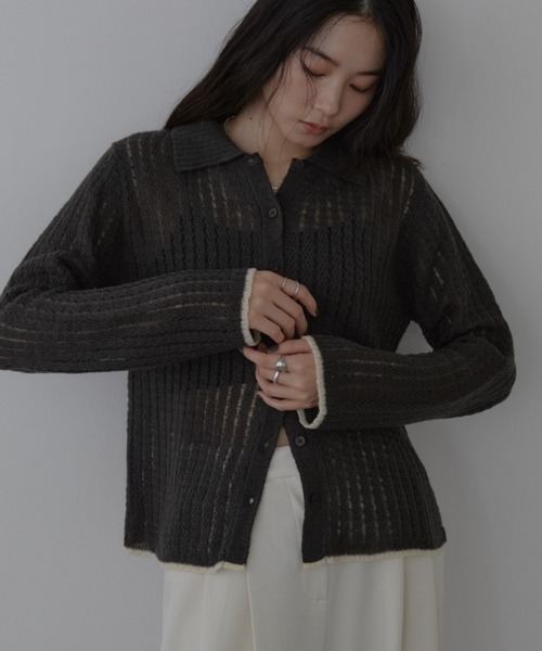 FRED PERRY/フレッドペリー] ツインティップライン ノースリーブ