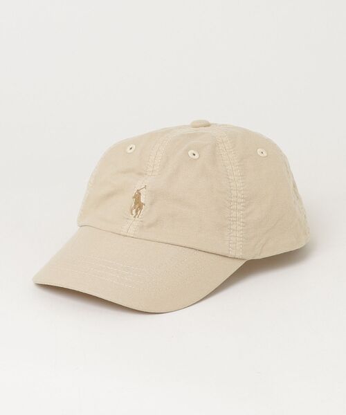 POLO RALPH LAUREN CHILDRENSWEAR(ポロ ラルフ ローレン チルドレンズウェア)の「コットン オックスフォード ボール キャップ(キャップ・キッズ・ブラウン系6・S/M)」の3枚目の写真