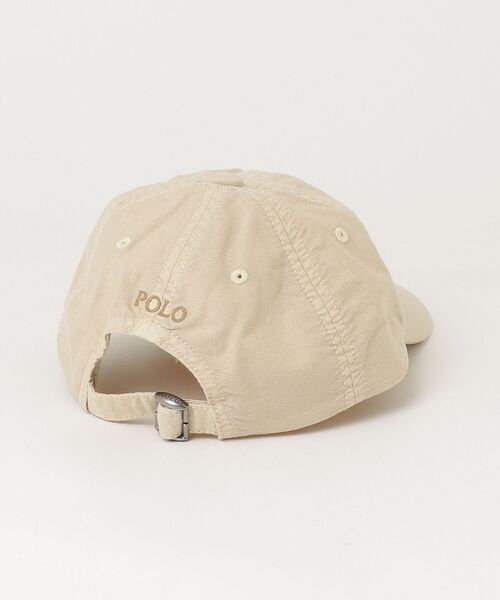POLO RALPH LAUREN CHILDRENSWEAR(ポロ ラルフ ローレン チルドレンズウェア)の「コットン オックスフォード ボール キャップ(キャップ・キッズ・ブラウン系6・S/M)」の4枚目の写真