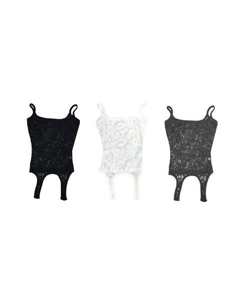 THEAIRTOWN(ジエアタウン)の「kyloser see-through top(キャミソール・レディース・ブラック/ホワイト・FREE)」の3枚目の写真