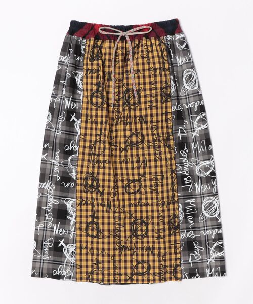 Vivienne Westwood(ヴィヴィアンウエストウッド)の「Littie Cities Checkスカート(スカート・レディース・ブラック系その他/ブルー系その他・FREE)」の1枚目の写真