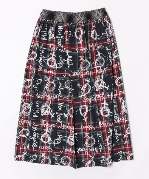 Vivienne Westwood(ヴィヴィアンウエストウッド)の「Littie Cities Checkスカート(スカート・レディース・ブラック系その他/ブルー系その他・FREE)」の3枚目の写真