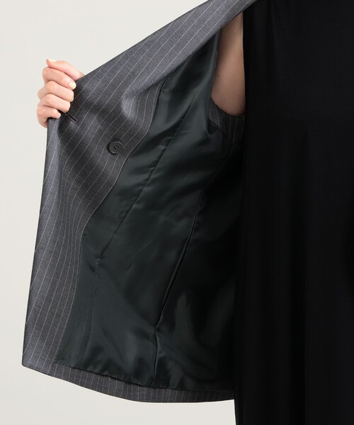 Demi-Luxe BEAMS(デミルクス ビームス)の「エディター東原妙子 × Demi-Luxe BEAMS / ウォッシャブルウール ジレ(ベスト・レディース・ベージュ系その他/グレー系その他/ネイビー・38/36)」の14枚目の写真