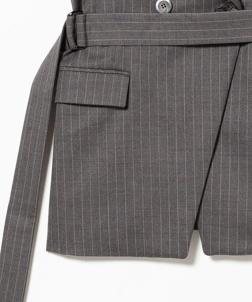 Demi-Luxe BEAMS（デミルクス ビームス）の「エディター東原妙子 × Demi-Luxe BEAMS / ウォッシャブルウール ジレ[撥水加工]（ベスト・レディース・ベージュ系その他/グレー系その他/ネイビー・38/36）」の13枚目の写真