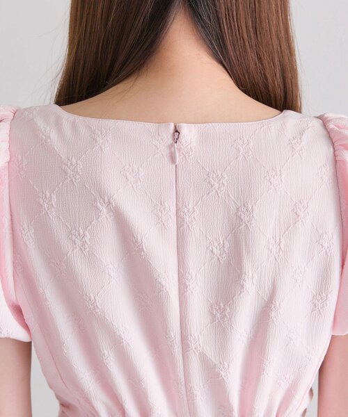 OLIVE des OLIVE(オリーブデオリーブ)の「【インフルエンサー企画】miko ribbon balloon dress(ワンピース・レディース・ピンク/ブラック・FREE)」の8枚目の写真
