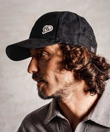 1minute 1second（ワンミニットワンセカンド）の「mko13716-suede B.B. cap with heart patch スエードキャップ(1M26A340)（キャップ）」