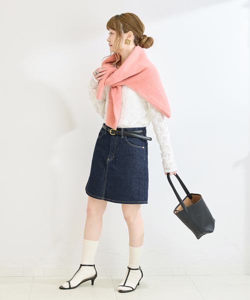 B.C STOCK(ベーセーストック)の「《追加3》手洗い可 / ストレッチフラワーレースプルオーバー(Tシャツ/カットソー・レディース・ホワイト/ブラック・FREE)」の17枚目の写真