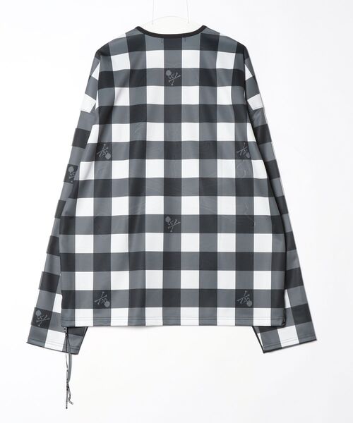 mastermind JAPAN(マスターマインド)の「BOXY BLOCK CHECKLS TEE(Tシャツ/カットソー・メンズ・ブラック系その他/レッド系その他・XL)」の4枚目の写真