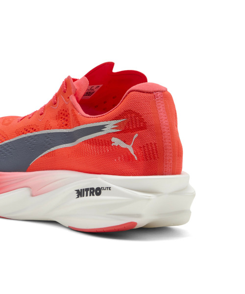 PUMA(プーマ)の「PUMA プーマ メンズ ディヴィエイト ニトロ エリート 4 ランニングシューズ(スニーカー・メンズ・ラベンダー/レッド系その他/ライム・27.5cm/28.0cm/28.5cm/26.0cm/26.5cm/27.0cm/29.0cm/30.0cm/25.5cm/25.0cm)」の21枚目の写真
