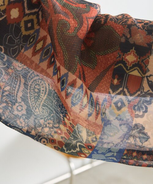 ear PAPILLONNER（イアパピヨネ）の「NEWインポート柄シャツ【SUM1 STYLE】（シャツ/ブラウス・レディース・レッド/グリーン・FREE）」の13枚目の写真