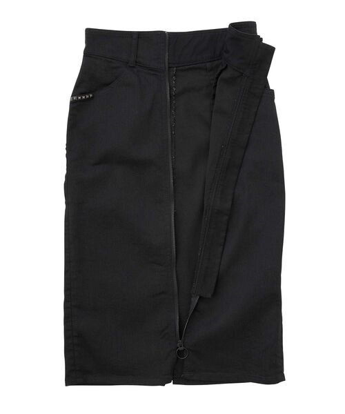 HYSTERIC GLAMOUR(ヒステリックグラマー)の「フロントZIPタイトデニムスカート(スカート・レディース・ブラック/ライトインディゴブルー・24inch/27inch/26inch/25inch)」の14枚目の写真