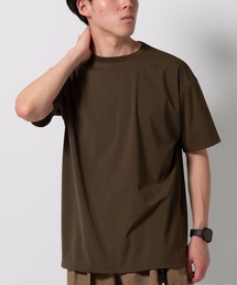 (SA) 冷感 無地 半袖Tシャツ