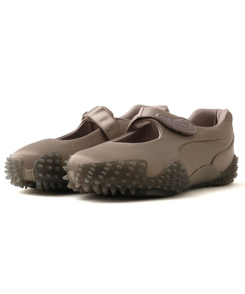 PUMA（プーマ）の「PUMA MOSTRO FEY SATIN WMNS / プーマ モストロ フェイ サテン ウィメンズ（スニーカー・レディース・グレイッシュベージュ・23.0cm/25.0cm/24.5cm/24.0cm/23.5cm）」の2枚目の写真