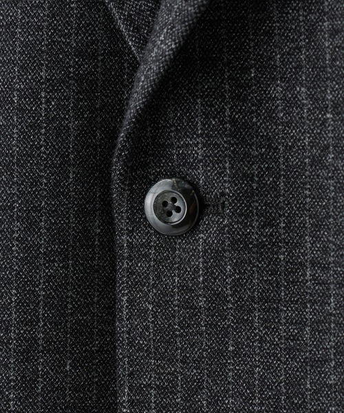 MEN'S BIGI（メンズビギ）の「ウール混ツイルジャージジャケット（テーラードジャケット・メンズ・ネイビー/ライトグレー/グレー系その他/ブラウン・01/02/03/04/05）」の9枚目の写真