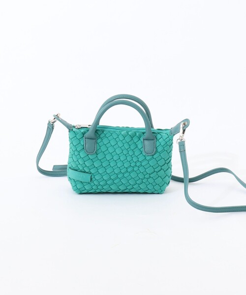 NOLLEY’S（ノーリーズ）の「メッシュミニショルダーバッグ（ショルダーバッグ・レディース・ベビーピンク/ブラック/チャコールグレー/ダークブラウン/グリーン/キナリ・FREE）」の5枚目の写真