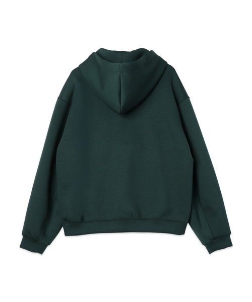 CULLNI（クルニ）の「Minimal Skipper Double Face Hoodie（パーカー・メンズ・グレー/ブラック/グリーン/ネイビー・1/2/0）」の7枚目の写真