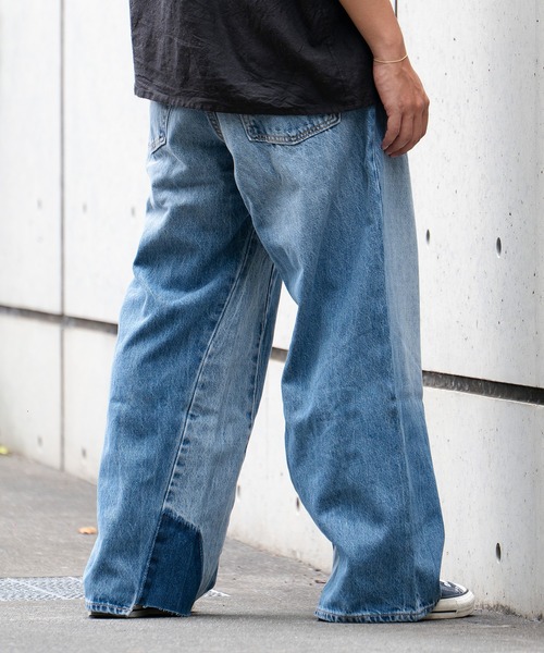 Levi's(リーバイス)の「Levi's/リーバイス BAGGY WIDE LEG ジーンズ ミディアムインディゴ(デニムパンツ・メンズ・ブルー・36inch/34inch/33inch/32inch/31inch/30inch/29inch/28inch)」の22枚目の写真