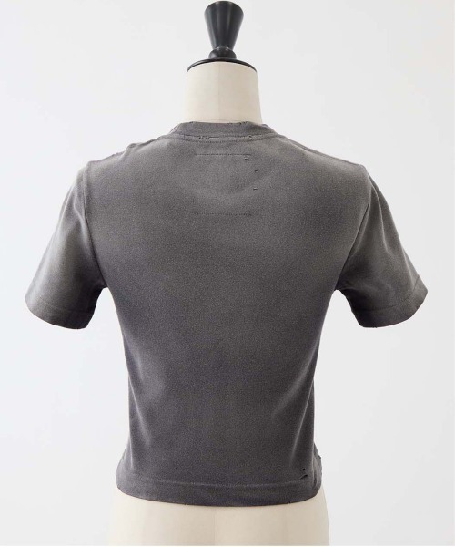 MIHARAYASUHIRO（ミハラヤスヒロ）の「【MIHARAYASUHIRO/ミハラヤスヒロ】SUN FADED COLLAGE PRINT TEE/プリントTシャツ（Tシャツ/カットソー・レディース・ネイビー/ブラック・38）」の8枚目の写真