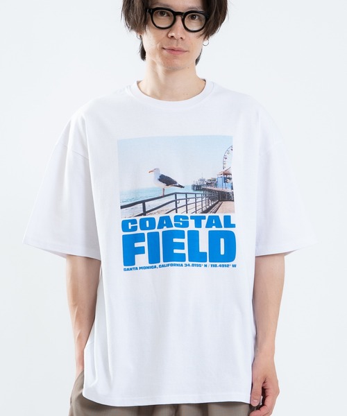 SIDEWAY STANCE(サイドウェイスタンス)の「【SIDEWAY STANCE】アニマルフォト 半袖Tシャツ(Tシャツ/カットソー・メンズ・ライトグレー系/ブルー系1/ホワイト系/ブラック系1/ブラック系/ホワイト系1/パープル/ホワイト/ブラック・LARGE/MEDIUM/X-LARGE/SMALL)」の3枚目の写真