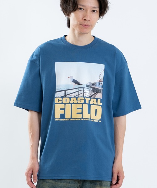 SIDEWAY STANCE(サイドウェイスタンス)の「【SIDEWAY STANCE】アニマルフォト 半袖Tシャツ(Tシャツ/カットソー・メンズ・ライトグレー系/ブルー系1/ホワイト系/ブラック系1/ブラック系/ホワイト系1/パープル/ホワイト/ブラック・LARGE/MEDIUM/X-LARGE/SMALL)」の8枚目の写真