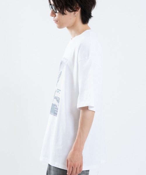 SIDEWAY STANCE(サイドウェイスタンス)の「【SIDEWAY STANCE】アニマルフォト 半袖Tシャツ(Tシャツ/カットソー・メンズ・ライトグレー系/ブルー系1/ホワイト系/ブラック系1/ブラック系/ホワイト系1/パープル/ホワイト/ブラック・LARGE/MEDIUM/X-LARGE/SMALL)」の11枚目の写真