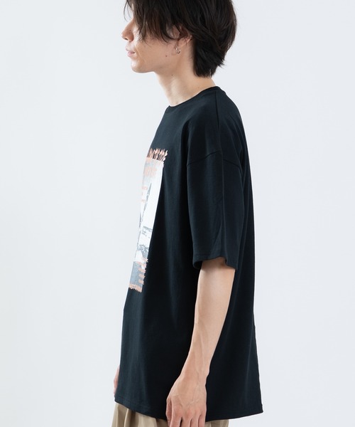 SIDEWAY STANCE(サイドウェイスタンス)の「【SIDEWAY STANCE】アニマルフォト 半袖Tシャツ(Tシャツ/カットソー・メンズ・ライトグレー系/ブルー系1/ホワイト系/ブラック系1/ブラック系/ホワイト系1/パープル/ホワイト/ブラック・LARGE/MEDIUM/X-LARGE/SMALL)」の15枚目の写真