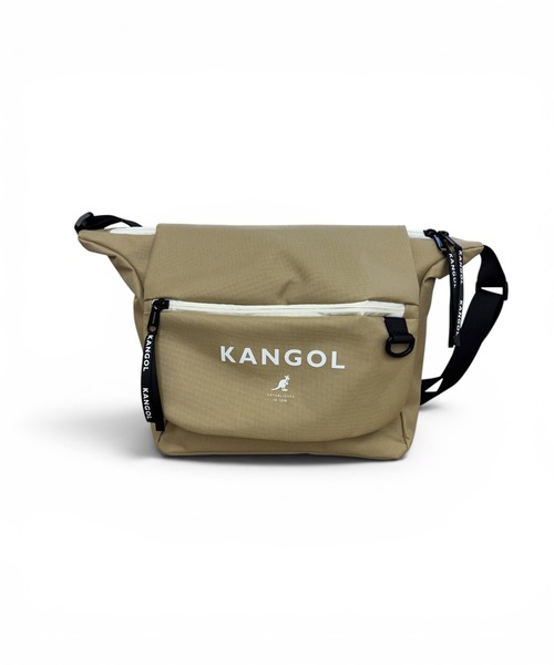 CHELSEA New York(チェルシーニューヨーク)の「KANGOL SMART MAG FLAP SD(ボディバッグ/ウエストポーチ・メンズ・チャコールグレー/ベージュ/ブラック/ブラック×ホワイト・FREE)」の4枚目の写真