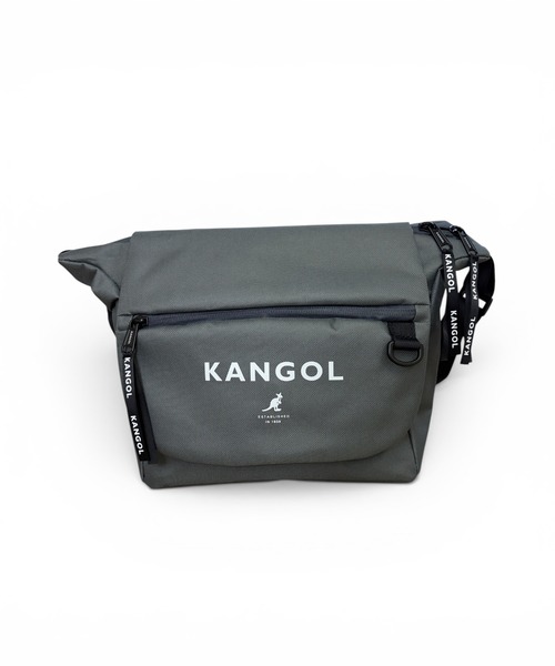 CHELSEA New York(チェルシーニューヨーク)の「KANGOL SMART MAG FLAP SD(ボディバッグ/ウエストポーチ・メンズ・チャコールグレー/ベージュ/ブラック/ブラック×ホワイト・FREE)」の3枚目の写真
