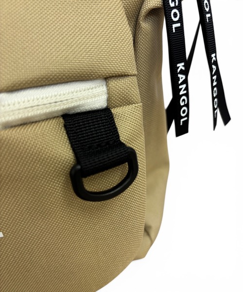 CHELSEA New York(チェルシーニューヨーク)の「KANGOL SMART MAG FLAP SD(ボディバッグ/ウエストポーチ・メンズ・チャコールグレー/ベージュ/ブラック/ブラック×ホワイト・FREE)」の16枚目の写真