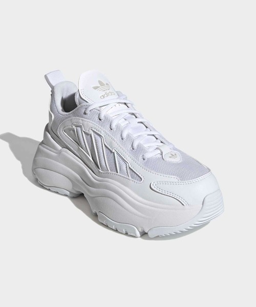 adidas(アディダス)の「オズガイア / Ozgaia / 厚底スニーカー / アディダスオリジナルス adidas Originals(スニーカー・レディース・ホワイト・22.0cm/22.5cm/23.0cm/23.5cm/24.0cm/24.5cm/25.0cm/25.5cm/26.0cm/26.5cm/27.0cm/27.5cm/28.0cm)」の4枚目の写真