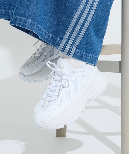 adidas(アディダス)の「オズガイア / Ozgaia / 厚底スニーカー / アディダスオリジナルス adidas Originals(スニーカー・レディース・ホワイト・22.0cm/22.5cm/23.0cm/23.5cm/24.0cm/24.5cm/25.0cm/25.5cm/26.0cm/26.5cm/27.0cm/27.5cm/28.0cm)」の10枚目の写真