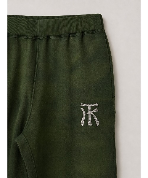 THE TOKYO(ザトウキョウ)の「【AMBUSH/アンブッシュ】WAX TK SWEAT PANTS(スウェットパンツ・メンズ・グリーン/ネイビー・M)」の4枚目の写真