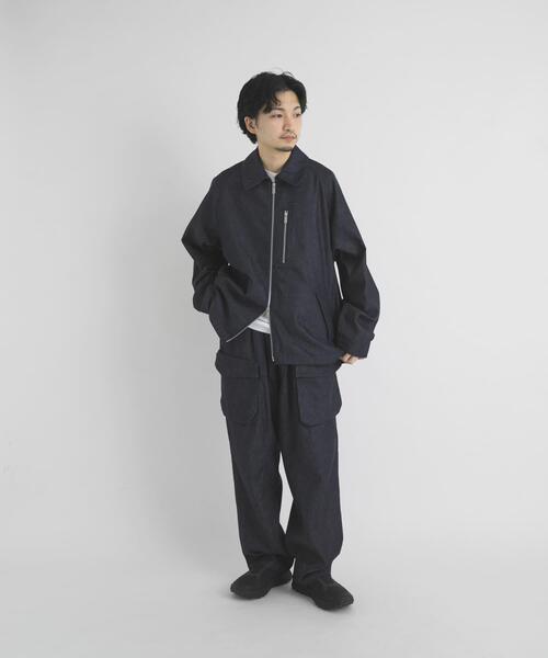 WHITE MOUNTAINEERING(ホワイトマウンテニアリング)の「『別注』White Mountaineering×EKAL BIKER PANTS(デニムパンツ・メンズ・ブルー・3/2)」の10枚目の写真