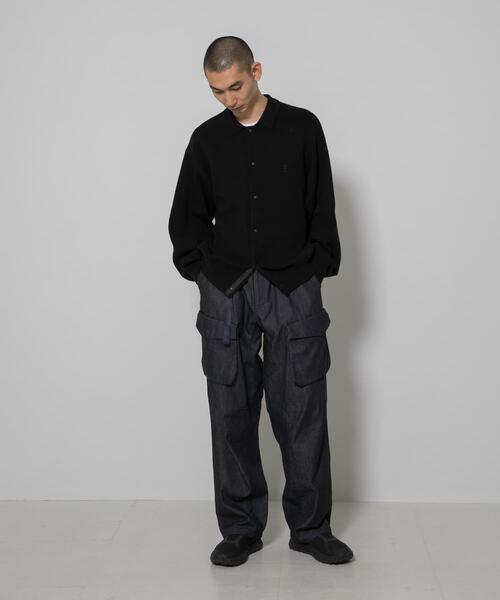 WHITE MOUNTAINEERING(ホワイトマウンテニアリング)の「『別注』White Mountaineering×EKAL BIKER PANTS(デニムパンツ・メンズ・ブルー・3/2)」の12枚目の写真