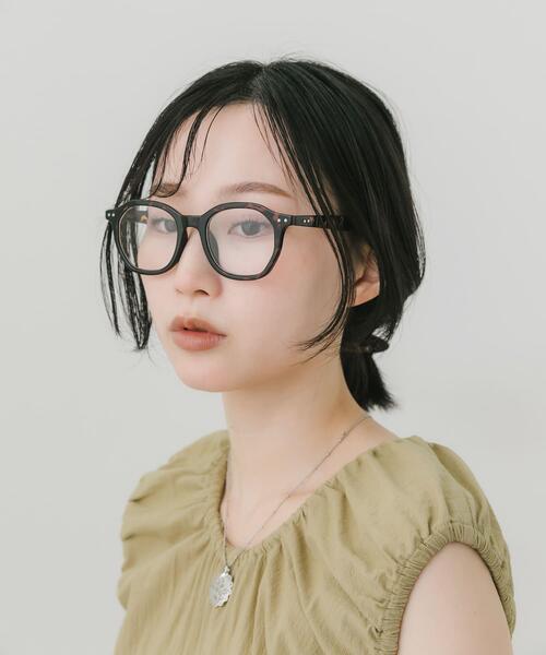 SMELLY(スメリー)の「オクタゴンフレームダテメガネ(メガネ・レディース・ブラック/オリーブ/ブラウン系その他・-)」の22枚目の写真