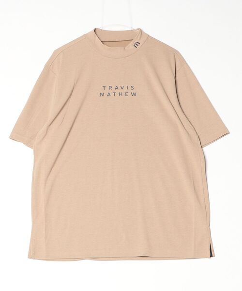 ALPEN / SPORTS DEPO SELECT（アルペンスポーツデポセレクト）の「トラヴィスマシュー TravisMathew 半袖ベーシックロゴモック（Tシャツ/カットソー・メンズ・ホワイト/ベージュ/ネイビー/カーキ・3L/M/L/LL）」の2枚目の写真