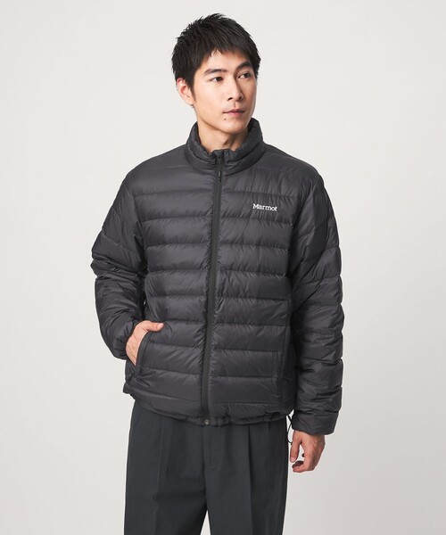 MARMOT(マーモット)の「【別注】<Marmot>750 Fill Power ライトダウン ジャケット -耐久はっ水・防風-(ダウンジャケット/コート・メンズ・オリーブ/ブラック/ダークグレー・M/L/XL)」の2枚目の写真