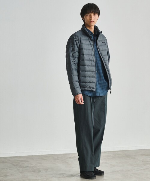 MARMOT(マーモット)の「【別注】<Marmot>750 Fill Power ライトダウン ジャケット -耐久はっ水・防風-(ダウンジャケット/コート・メンズ・オリーブ/ブラック/ダークグレー・M/L/XL)」の22枚目の写真