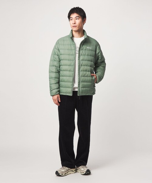 MARMOT(マーモット)の「【別注】<Marmot>750 Fill Power ライトダウン ジャケット -耐久はっ水・防風-(ダウンジャケット/コート・メンズ・オリーブ/ブラック/ダークグレー・M/L/XL)」の6枚目の写真