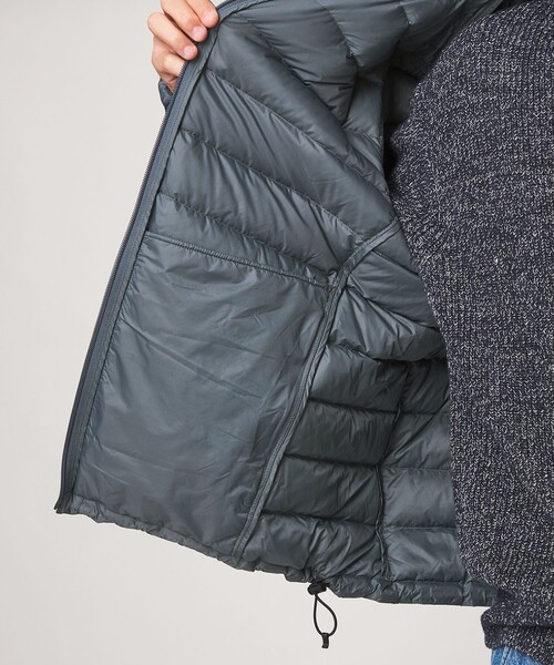 MARMOT(マーモット)の「【別注】<Marmot>750 Fill Power ライトダウン ジャケット -耐久はっ水・防風-(ダウンジャケット/コート・メンズ・オリーブ/ブラック/ダークグレー・M/L/XL)」の14枚目の写真